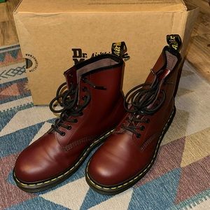 Cherry Red Dr. Martens